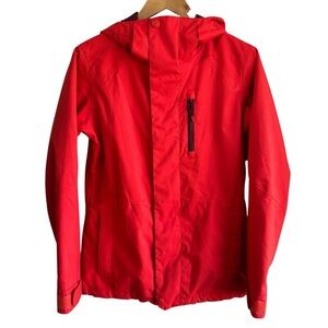 Burton DryRide Winter Jacket Womens S Red Waterproof Windproof Full Zip VGUC